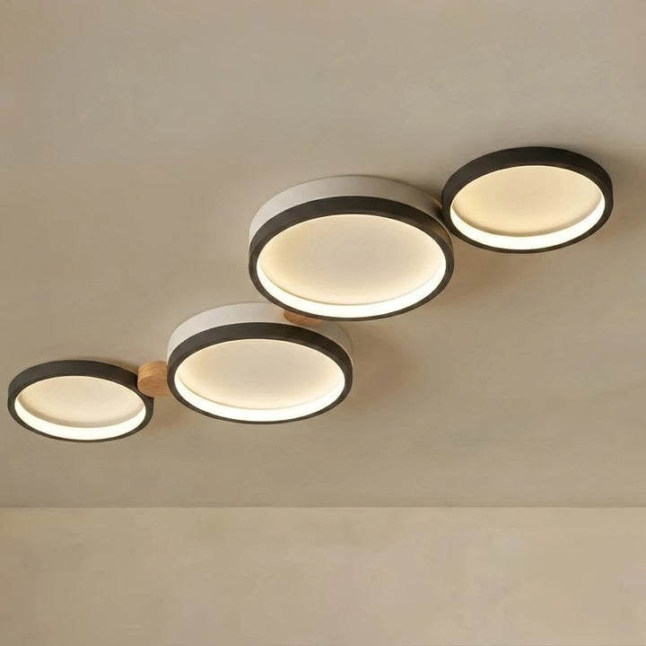 Flush-mount Ceiling Light - Multi-Head Round Cluster