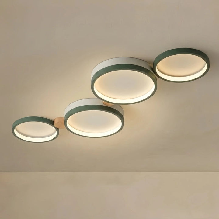Flush-mount Ceiling Light - Multi-Head Round Cluster