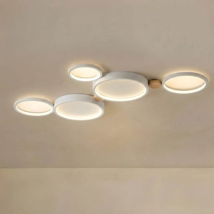 Flush-mount Ceiling Light - Multi-Head Round Cluster