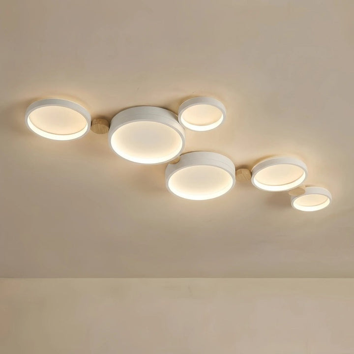 Flush-mount Ceiling Light - Multi-Head Round Cluster