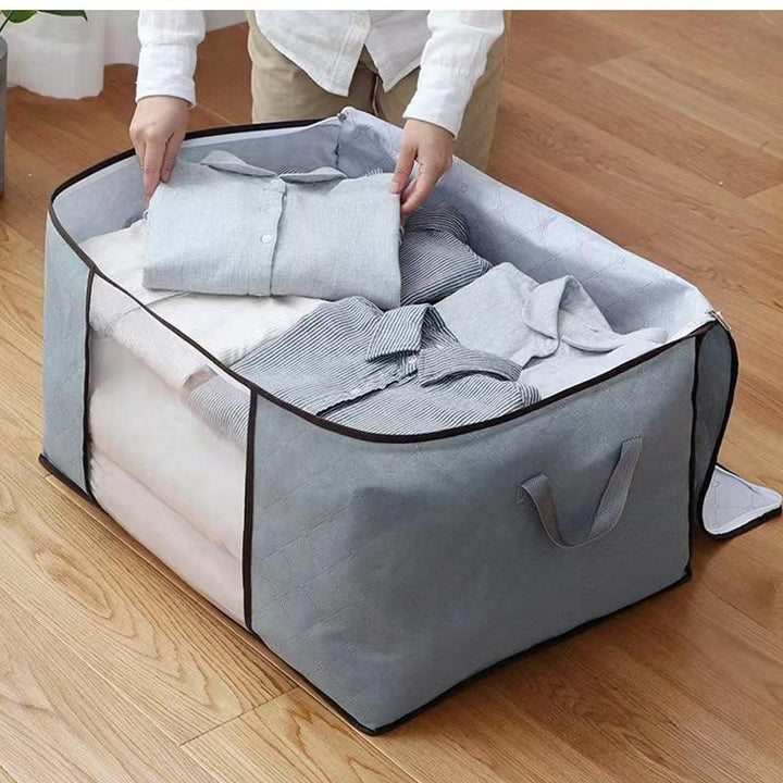Foldable Storage Bags | Non-Woven Wardrobe Organiser with Window