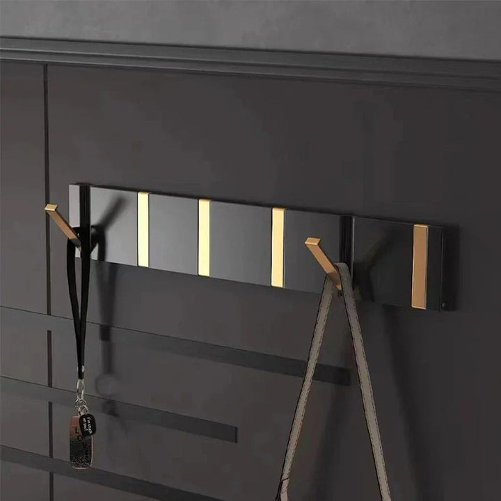 Foldable Wall-Mounted Hook Rack - Fold-Flat Hooks