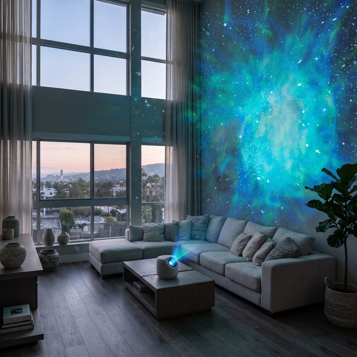 Galaxy Projector Lamp - Star and Nebula Light Projector