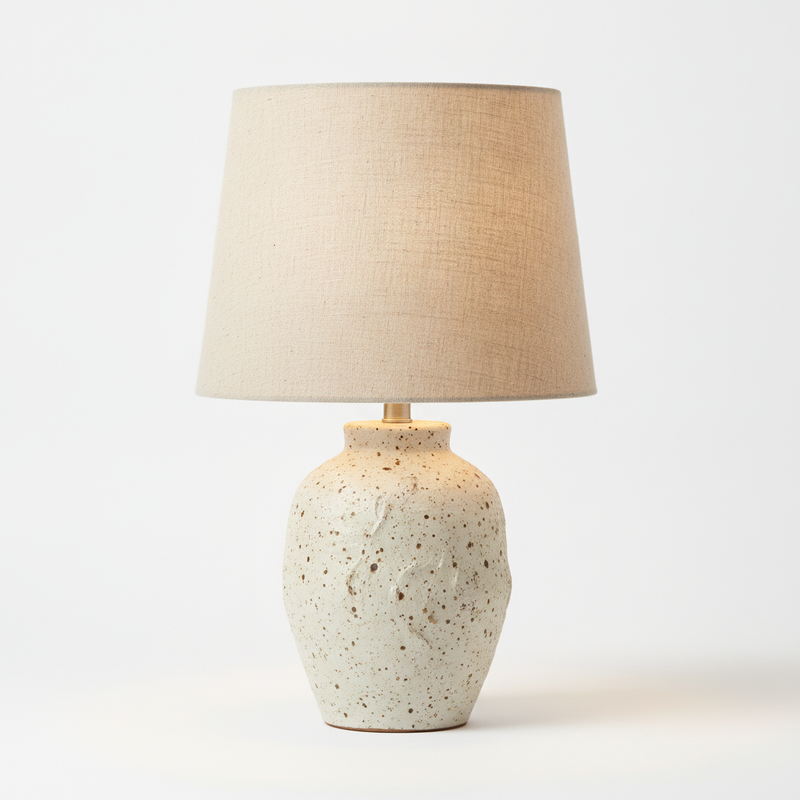 Halden Speckled Ceramic Table Lamp