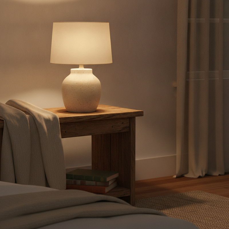 Halden Speckled Ceramic Table Lamp
