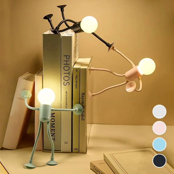 Interactive Night Light - Poseable LED Figure