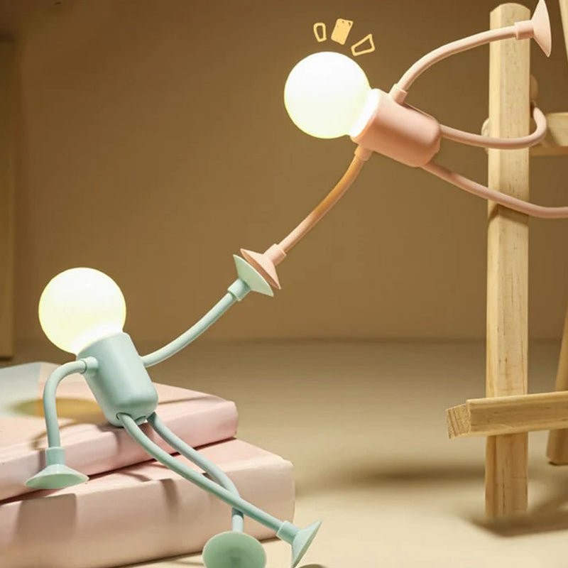 Interactive Night Light - Poseable LED Figure