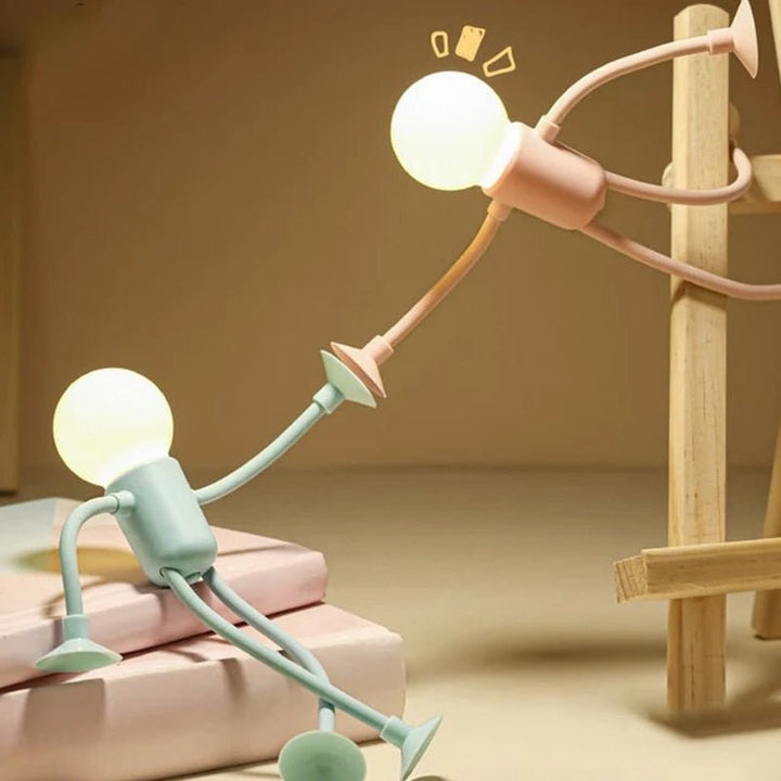 Interactive Night Light - Poseable LED Figure