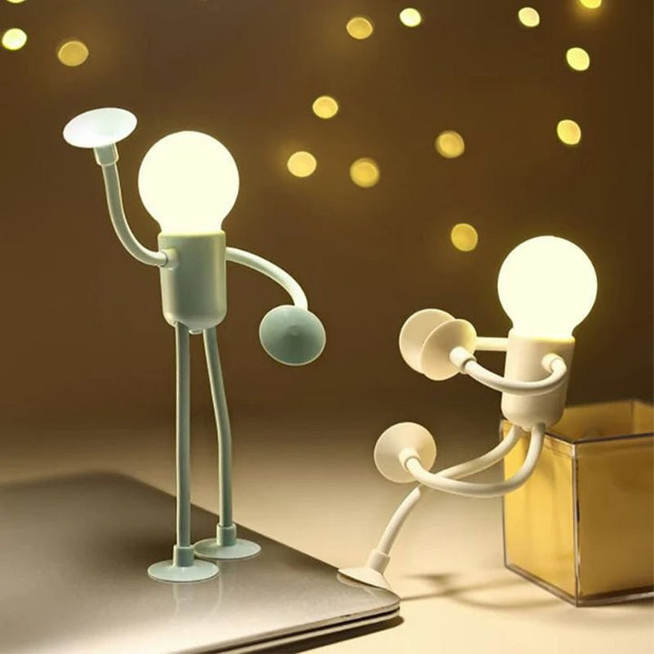 Interactive Night Light - Poseable LED Figure