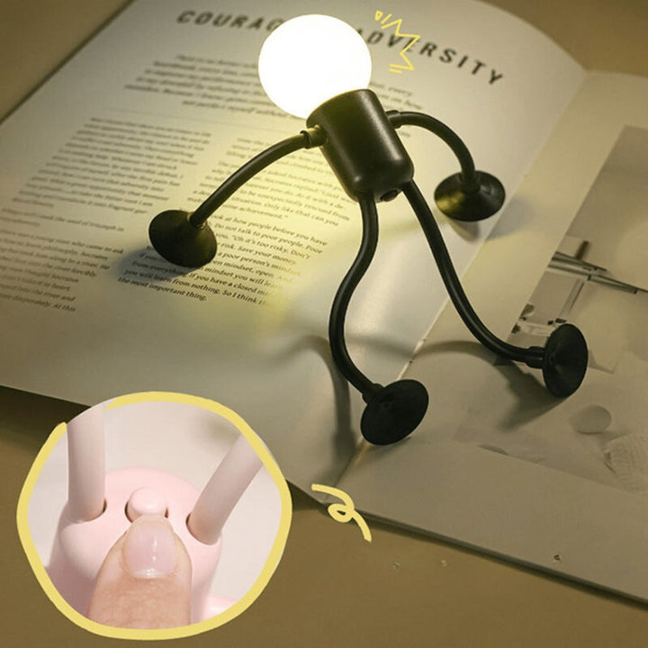 Interactive Night Light - Poseable LED Figure