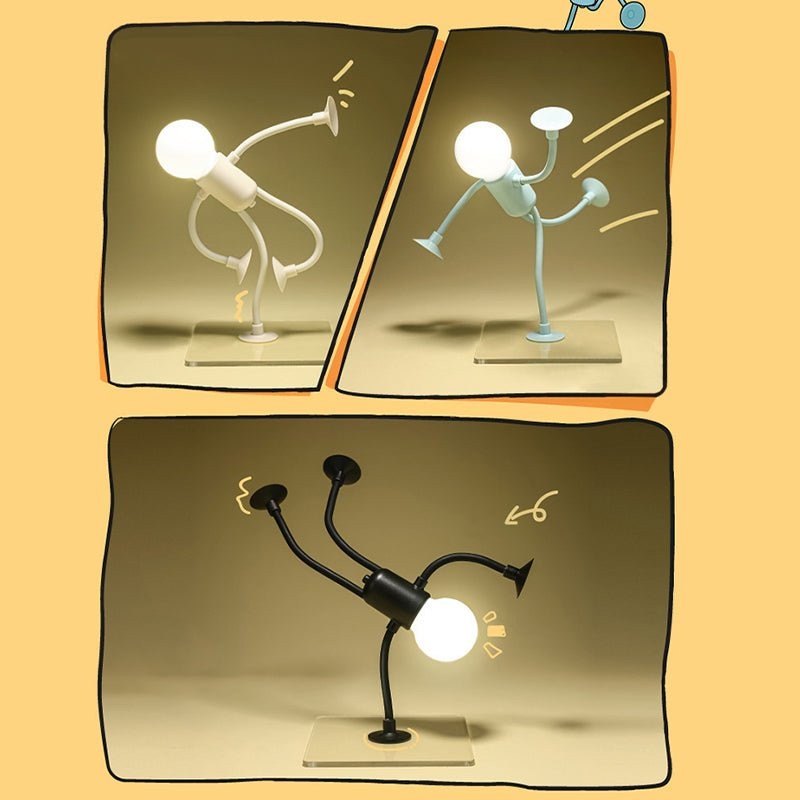 Interactive Night Light - Poseable LED Figure