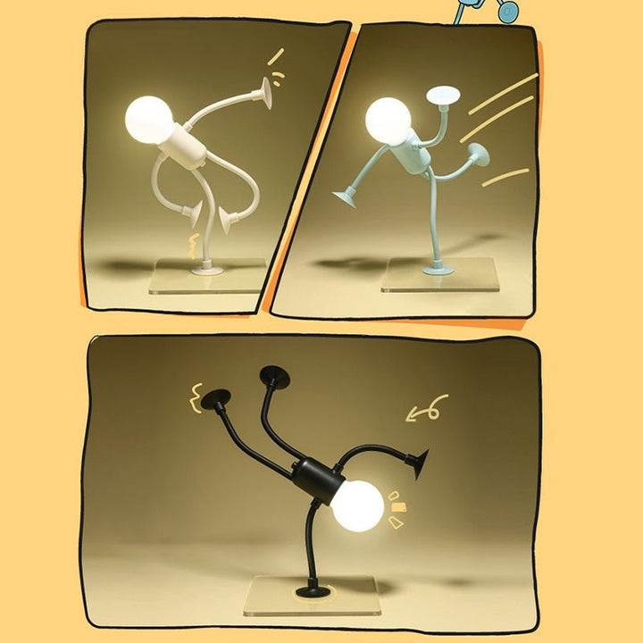 Interactive Night Light - Poseable LED Figure