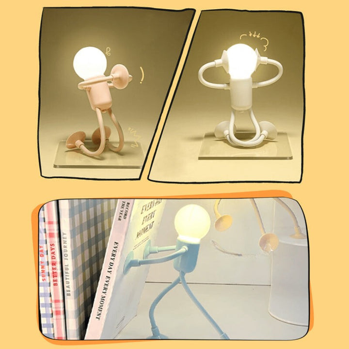 Interactive Night Light - Poseable LED Figure