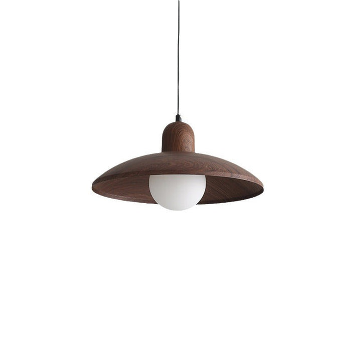 Kira | Wabi-Sabi Iron Walnut Pendant Light