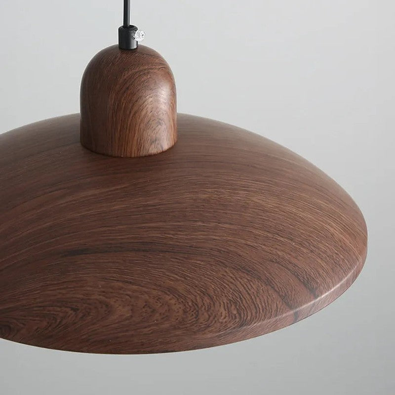 Kira | Wabi-Sabi Iron Walnut Pendant Light