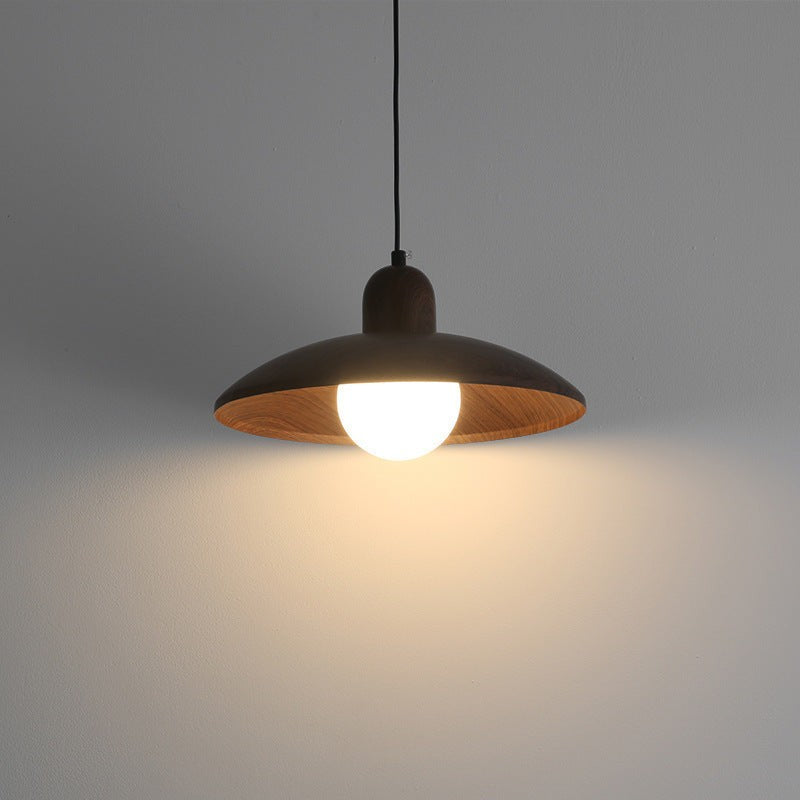 Kira | Wabi-Sabi Iron Walnut Pendant Light