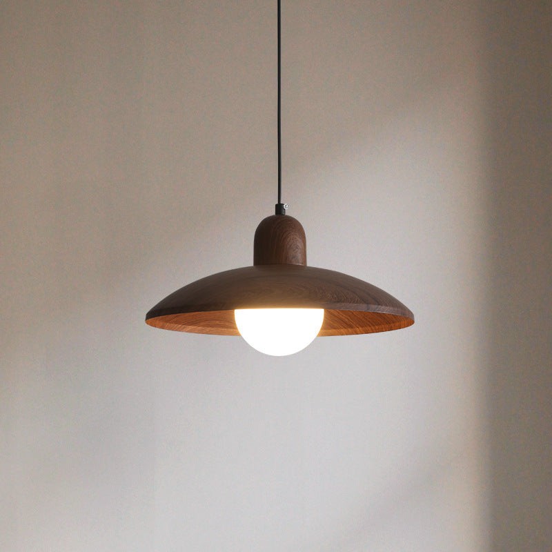 Kira | Wabi-Sabi Iron Walnut Pendant Light