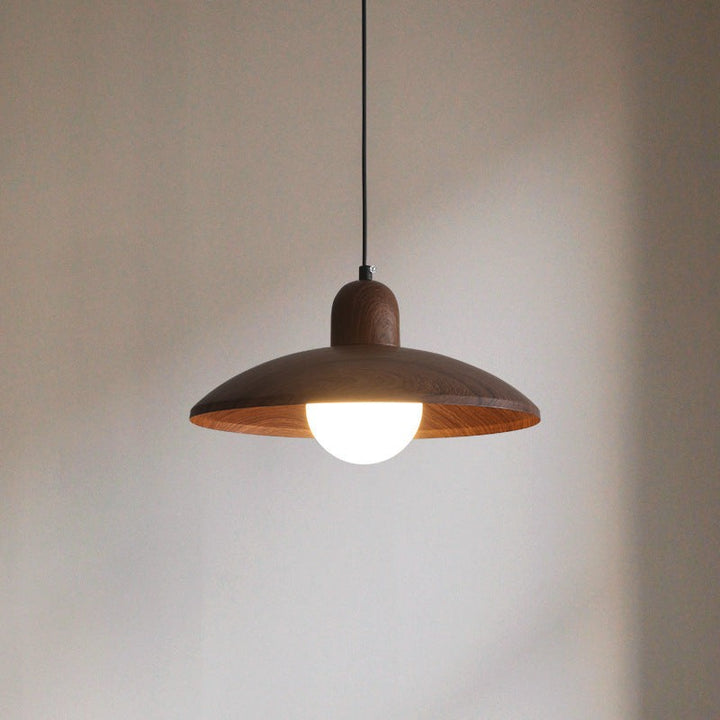 Kira | Wabi-Sabi Iron Walnut Pendant Light
