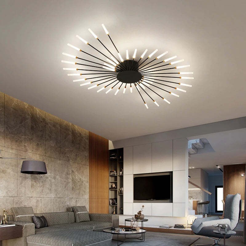 LED Ceiling Light - Starburst with Integrated LEDs