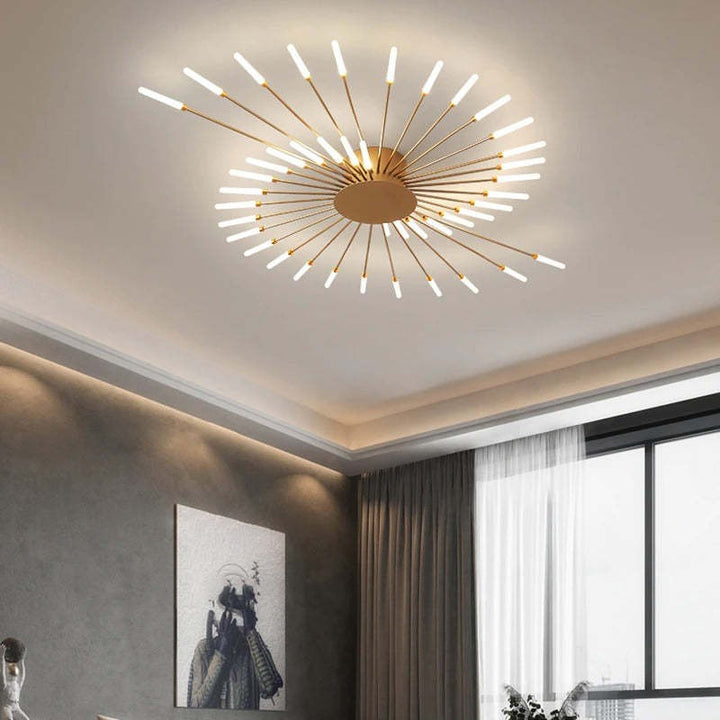 LED Ceiling Light - Starburst with Integrated LEDs