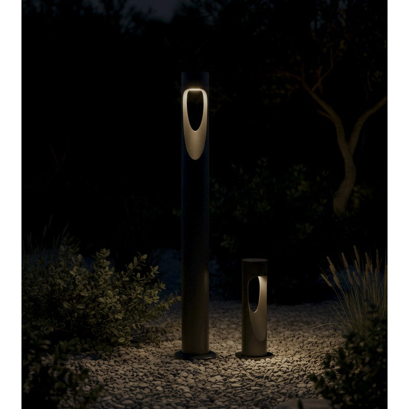 LED Outdoor Bollard Light - Black