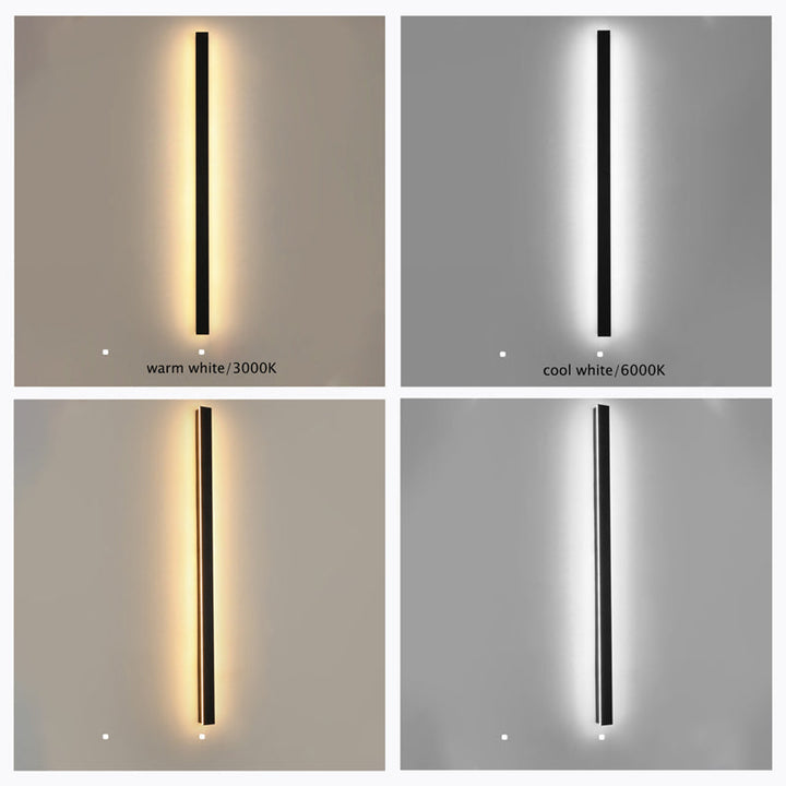 Linear LED Outdoor Wall Light | Modern Minimalist Bar Wall Light
