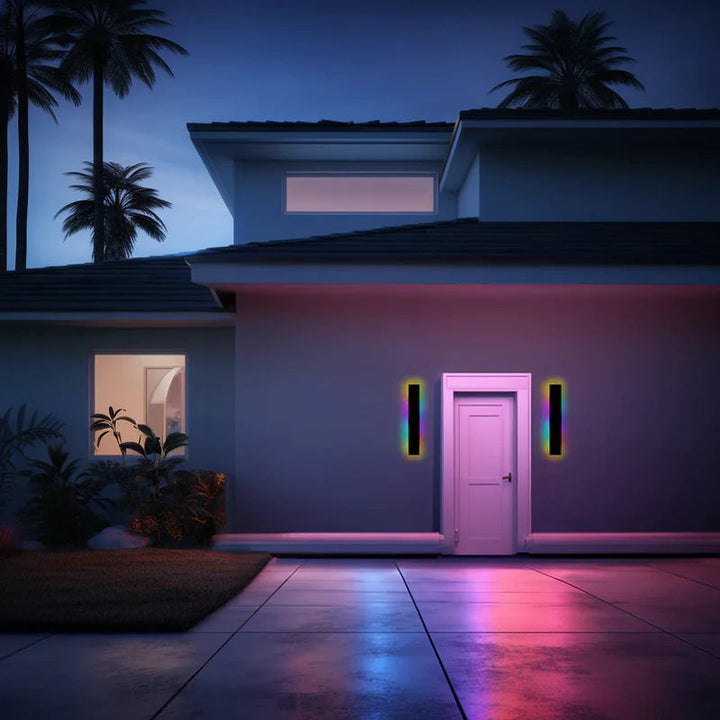 Linear LED Outdoor Wall Light | Modern Minimalist Bar Wall Light