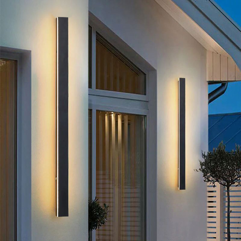 Linear LED Outdoor Wall Light | Modern Minimalist Bar Wall Light