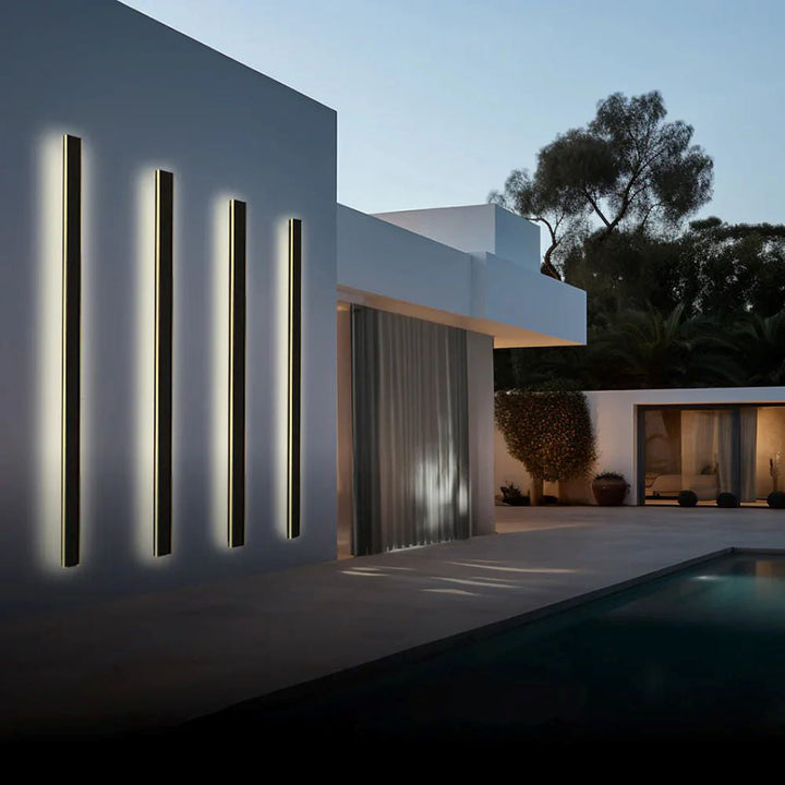 Linear LED Outdoor Wall Light | Modern Minimalist Bar Wall Light