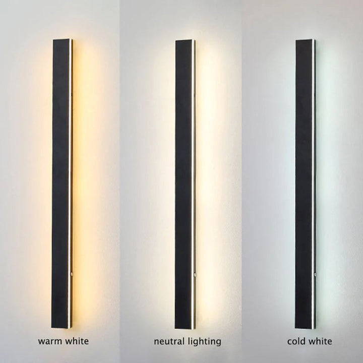Linear LED Outdoor Wall Light | Modern Minimalist Bar Wall Light