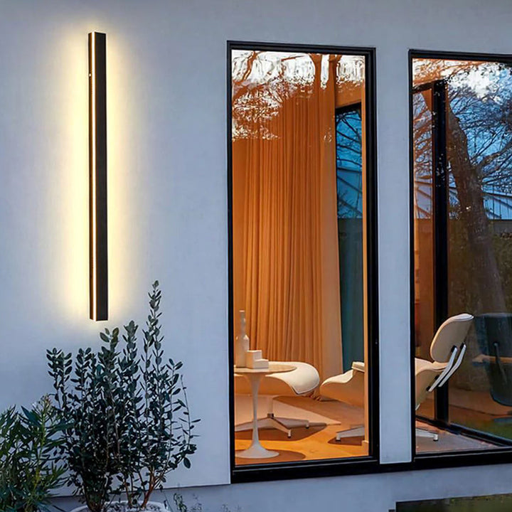 Linear LED Outdoor Wall Light | Modern Minimalist Bar Wall Light
