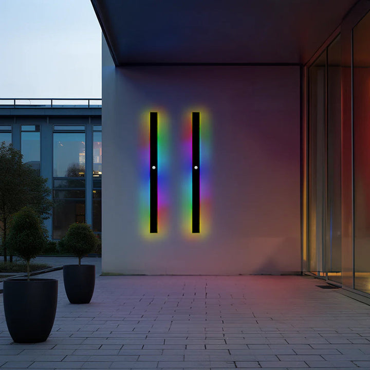 Linear LED Outdoor Wall Light | Modern Minimalist Bar Wall Light