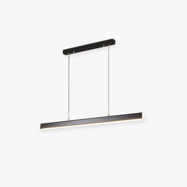 Linear LED Pendant Lamp - Modern Rectangular Bar