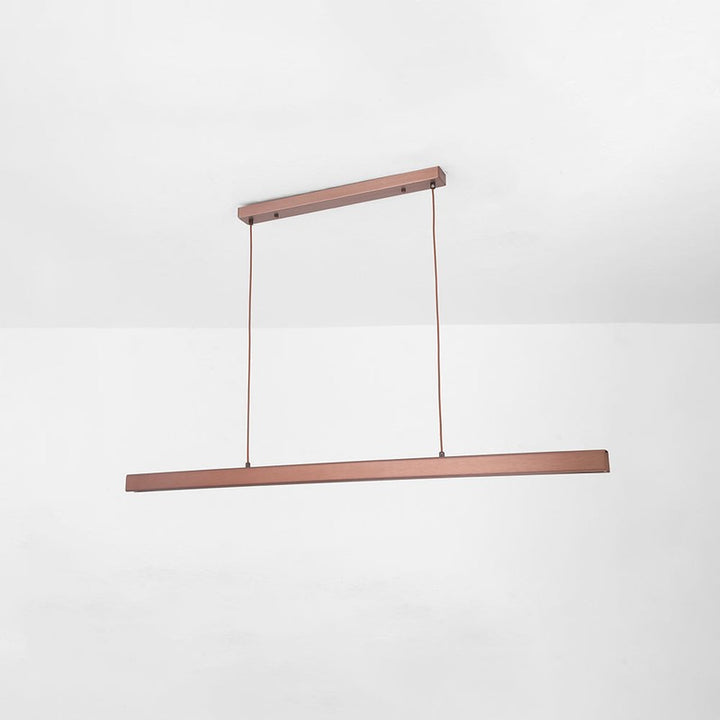 Linear LED Pendant Lamp - Modern Rectangular Bar