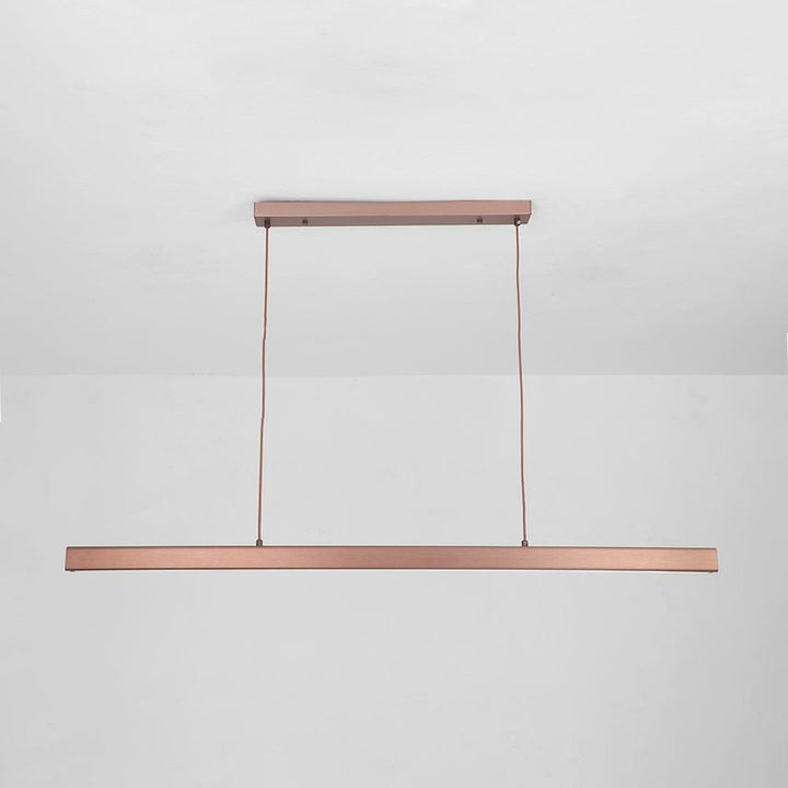 Linear LED Pendant Lamp - Modern Rectangular Bar