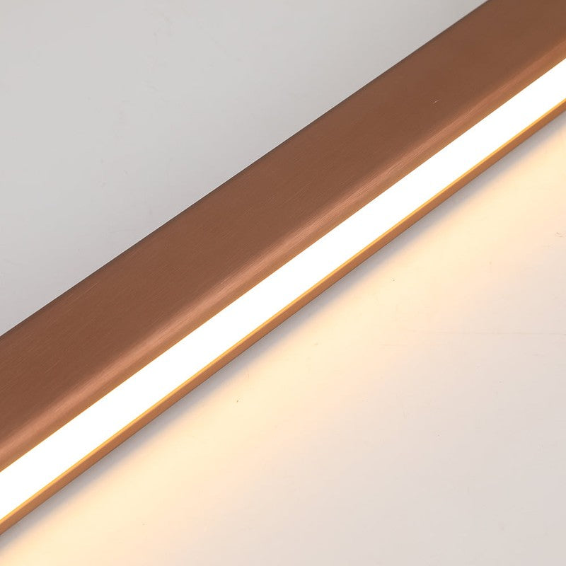 Linear LED Pendant Lamp - Modern Rectangular Bar