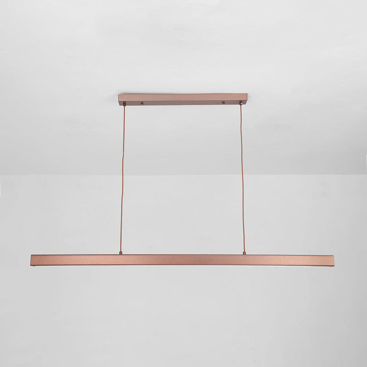 Linear LED Pendant Light | Minimalist Metal Kitchen Island Pendant