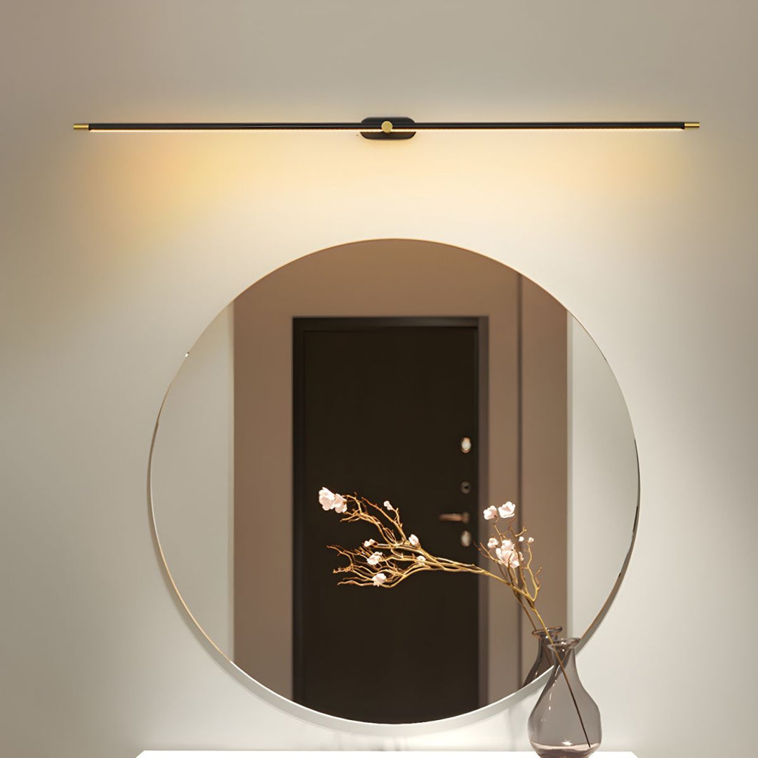 Linear Rechargeable Wall Light | Minimalist Cordless LED Mirror Light