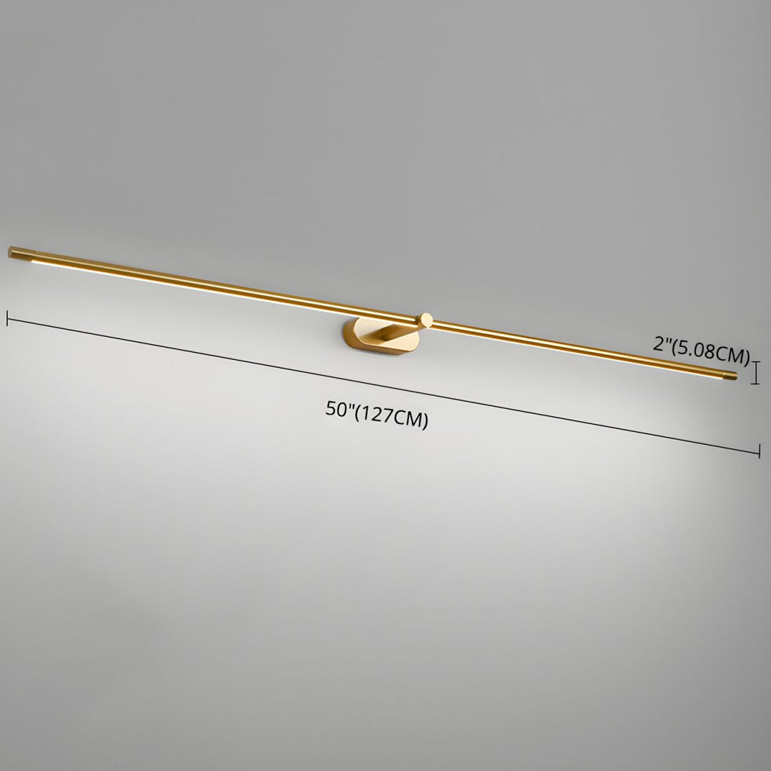 Linear Rechargeable Wall Light | Minimalist Cordless LED Mirror Light