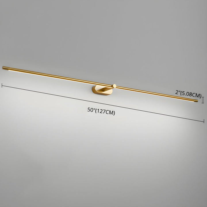 Linear Rechargeable Wall Light | Minimalist Cordless LED Mirror Light