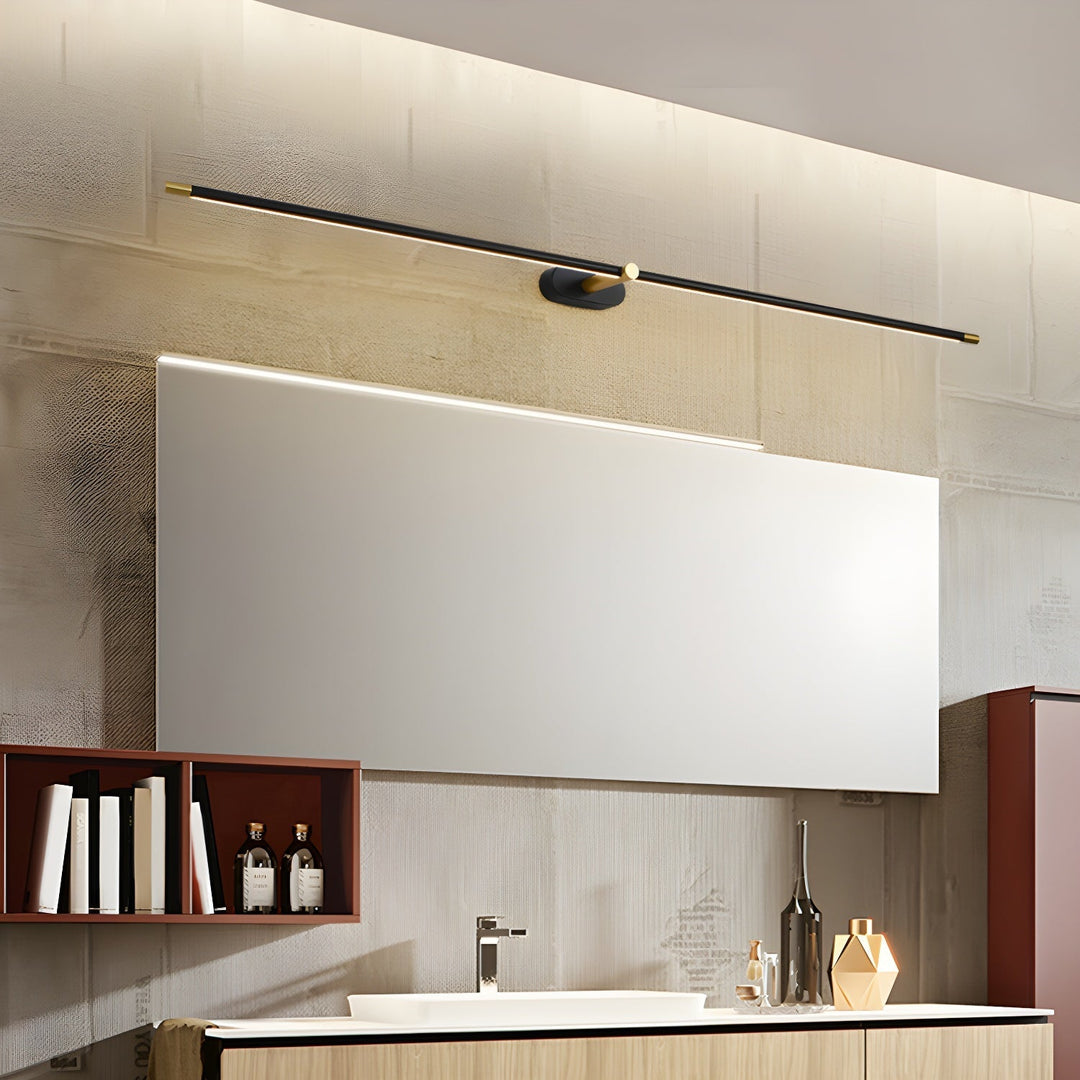 Linear Rechargeable Wall Light | Minimalist Cordless LED Mirror Light