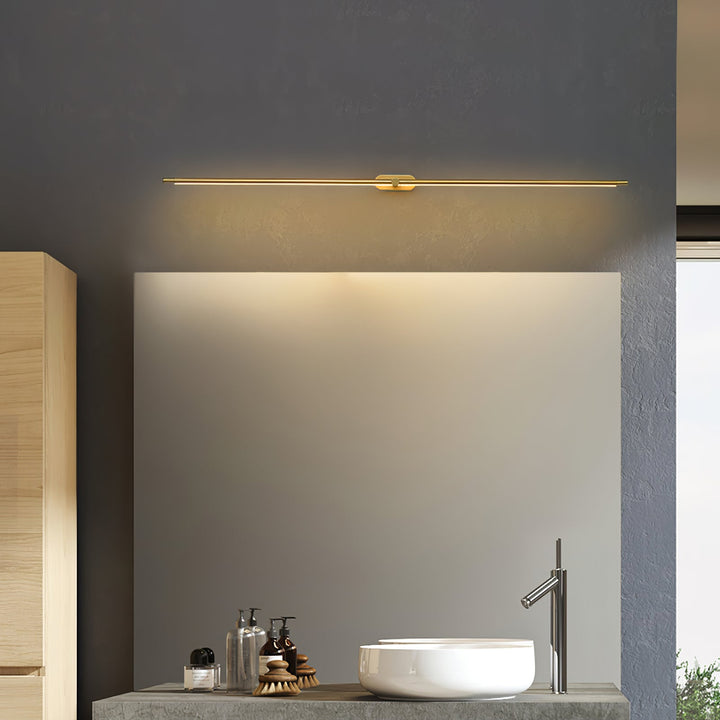 Linear Rechargeable Wall Light | Minimalist Cordless LED Mirror Light