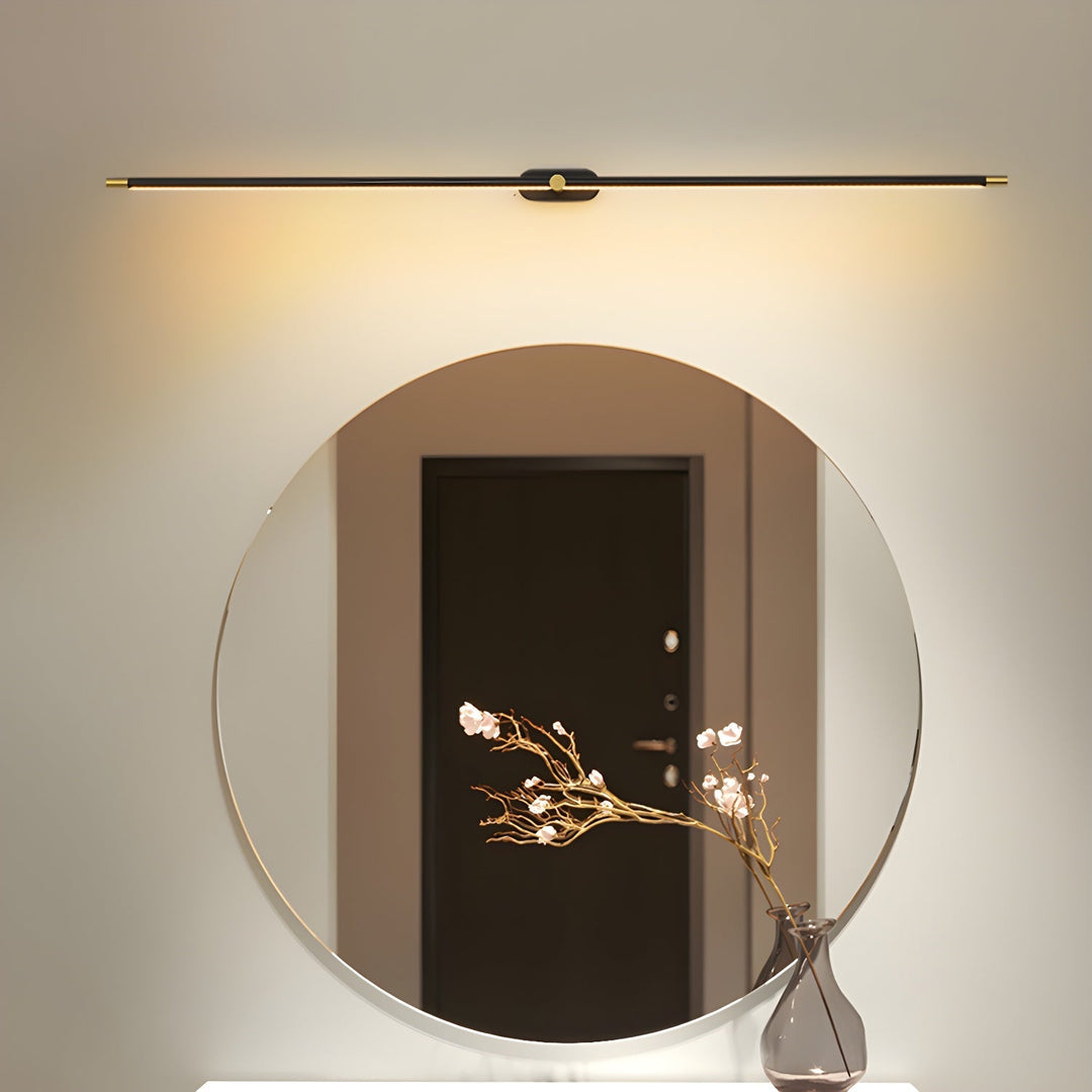 Linear Rechargeable Wall Light | Minimalist Cordless LED Mirror Light