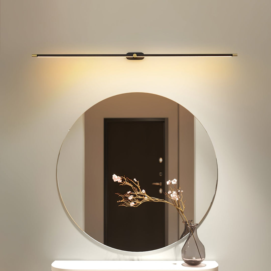 Linear Rechargeable Wall Light | Minimalist Cordless LED Mirror Light