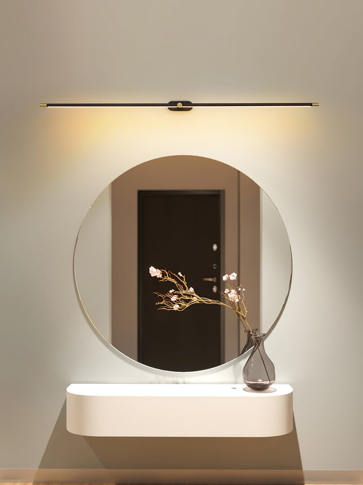 Linear Rechargeable Wall Light | Minimalist Cordless LED Mirror Light
