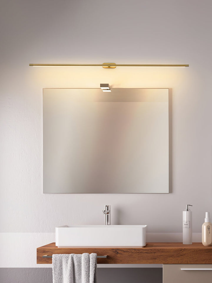 Linear Rechargeable Wall Light | Minimalist Cordless LED Mirror Light