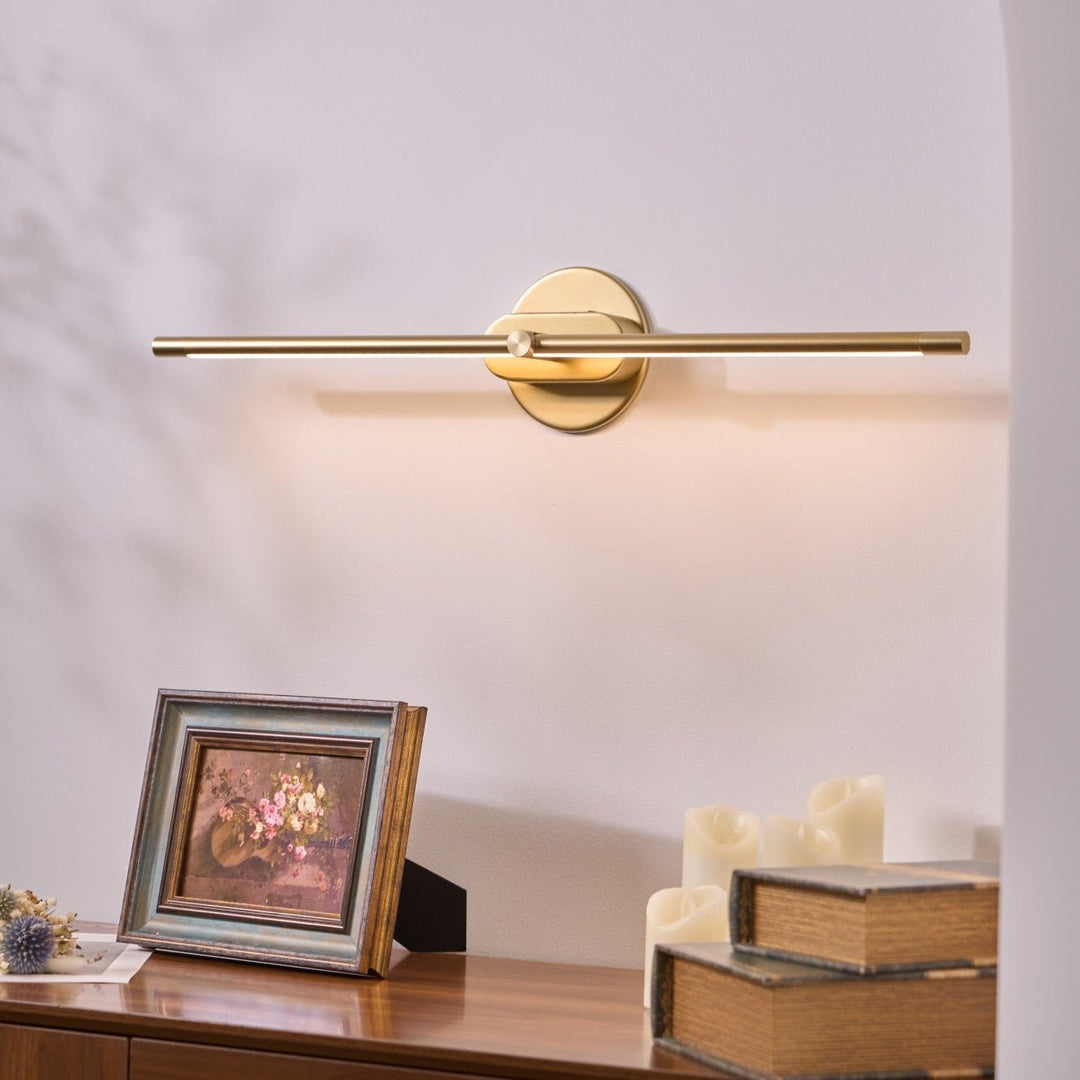 Linear Rechargeable Wall Light | Minimalist Cordless LED Mirror Light