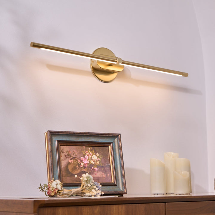 Linear Rechargeable Wall Light | Minimalist Cordless LED Mirror Light