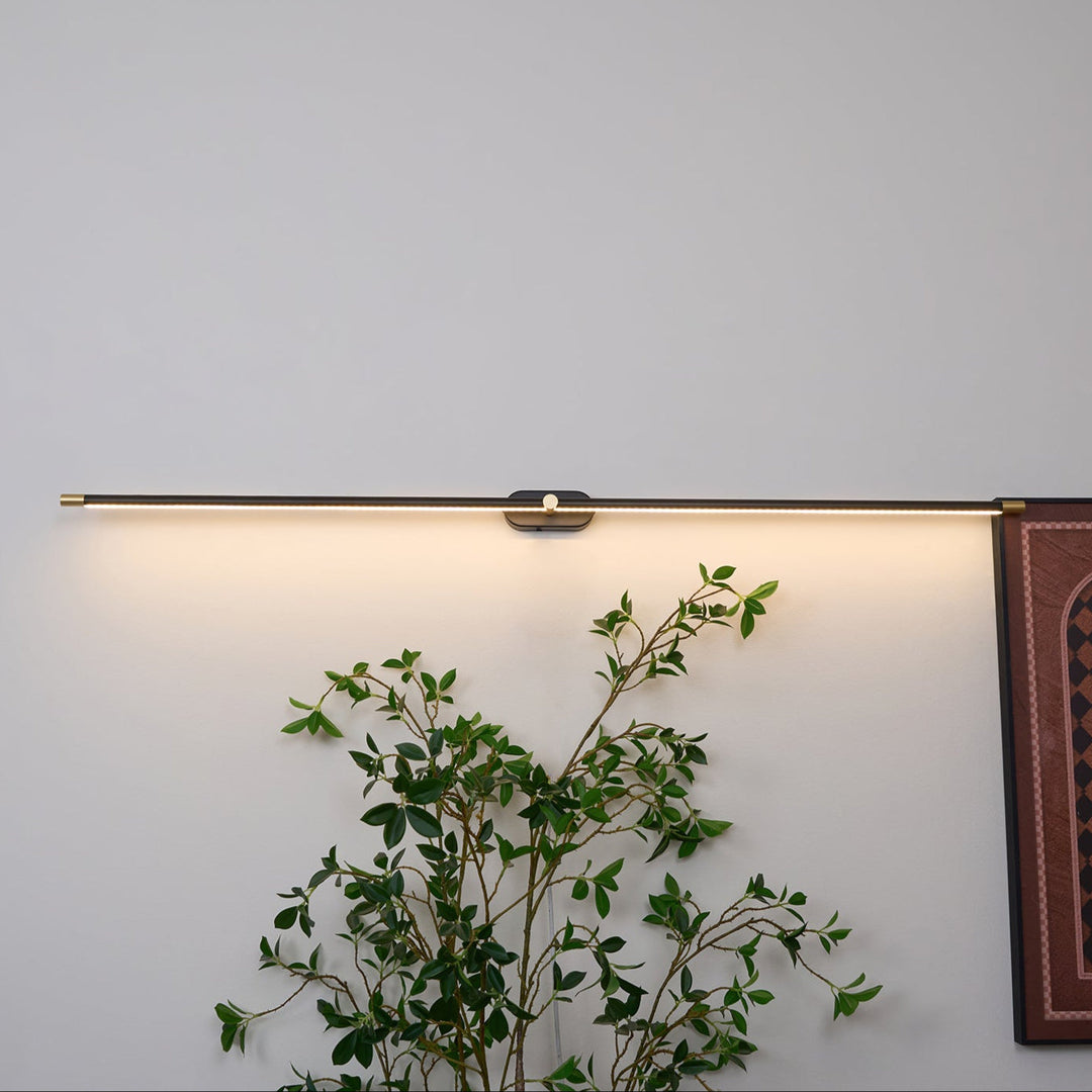 Linear Rechargeable Wall Light | Minimalist Cordless LED Mirror Light