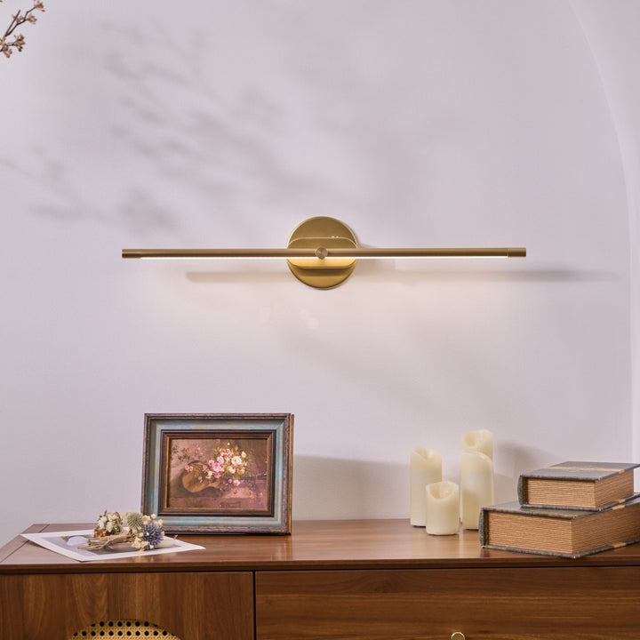 Linear Rechargeable Wall Light | Minimalist Cordless LED Mirror Light